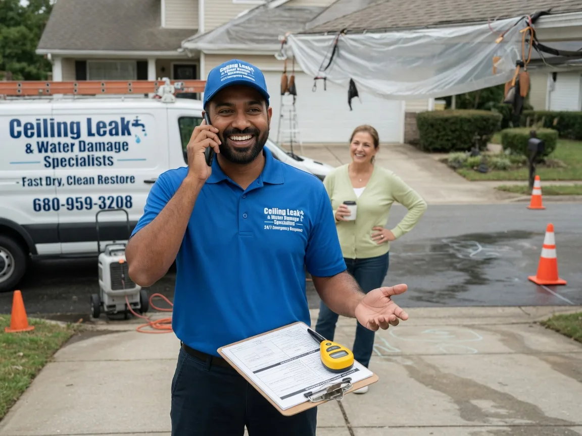 Ceiling Leak Cleanup Hannastown, PA FAQs