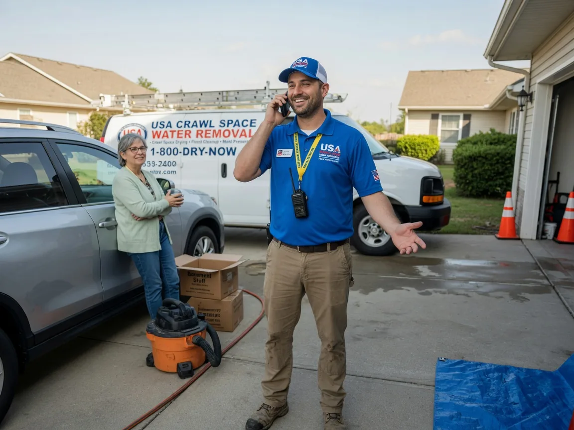 Crawl Space Water Removal Hannastown, PA FAQs